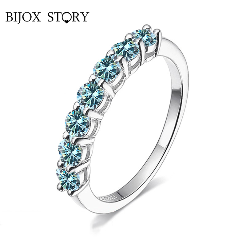 Statement Cocktail Ring - BIJOX STORY 3mm Gemstone Moissanite Rings