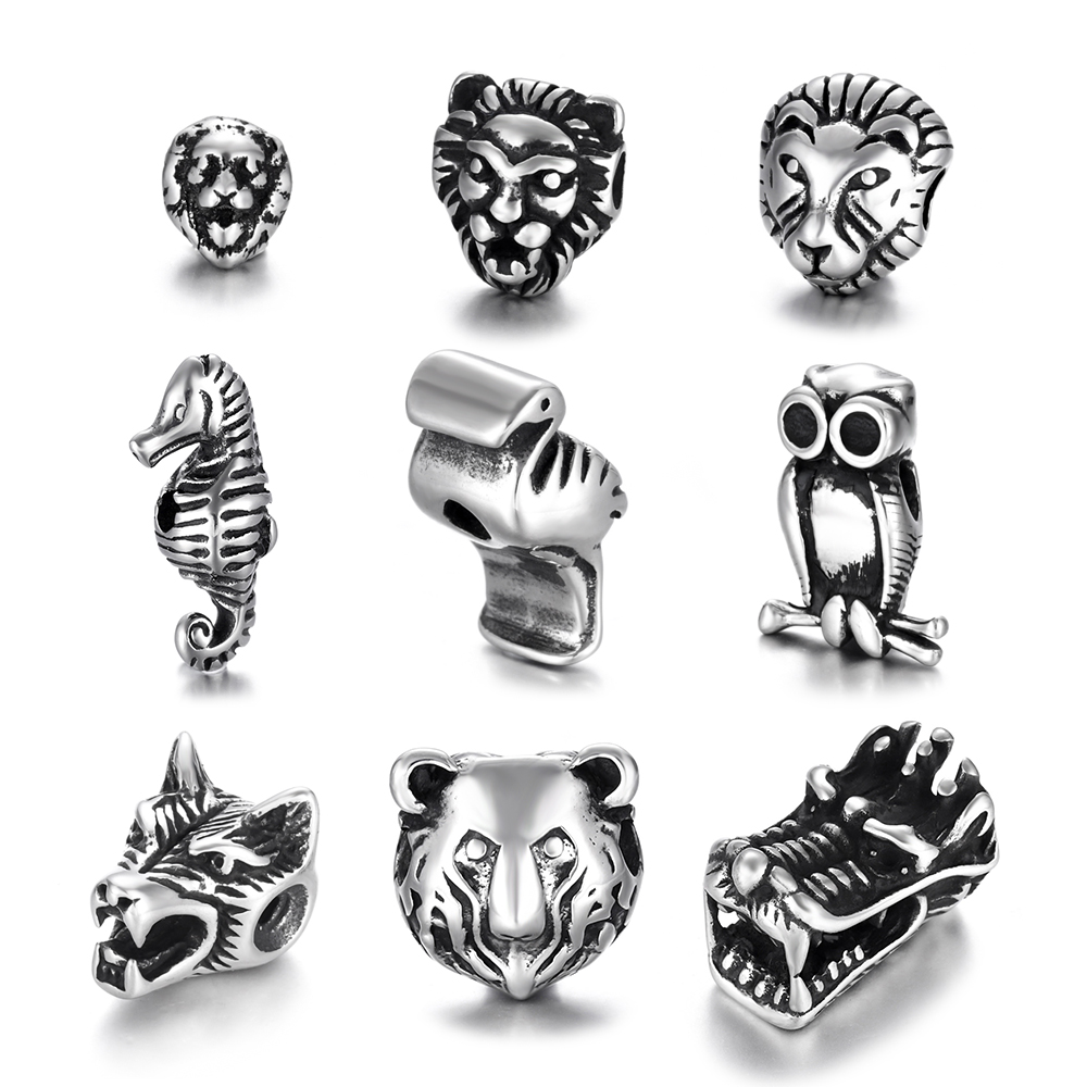 Wolf Jewelry & Watches Tampa Reviews - Stainless Steel Animal Wolf Viking Warrior