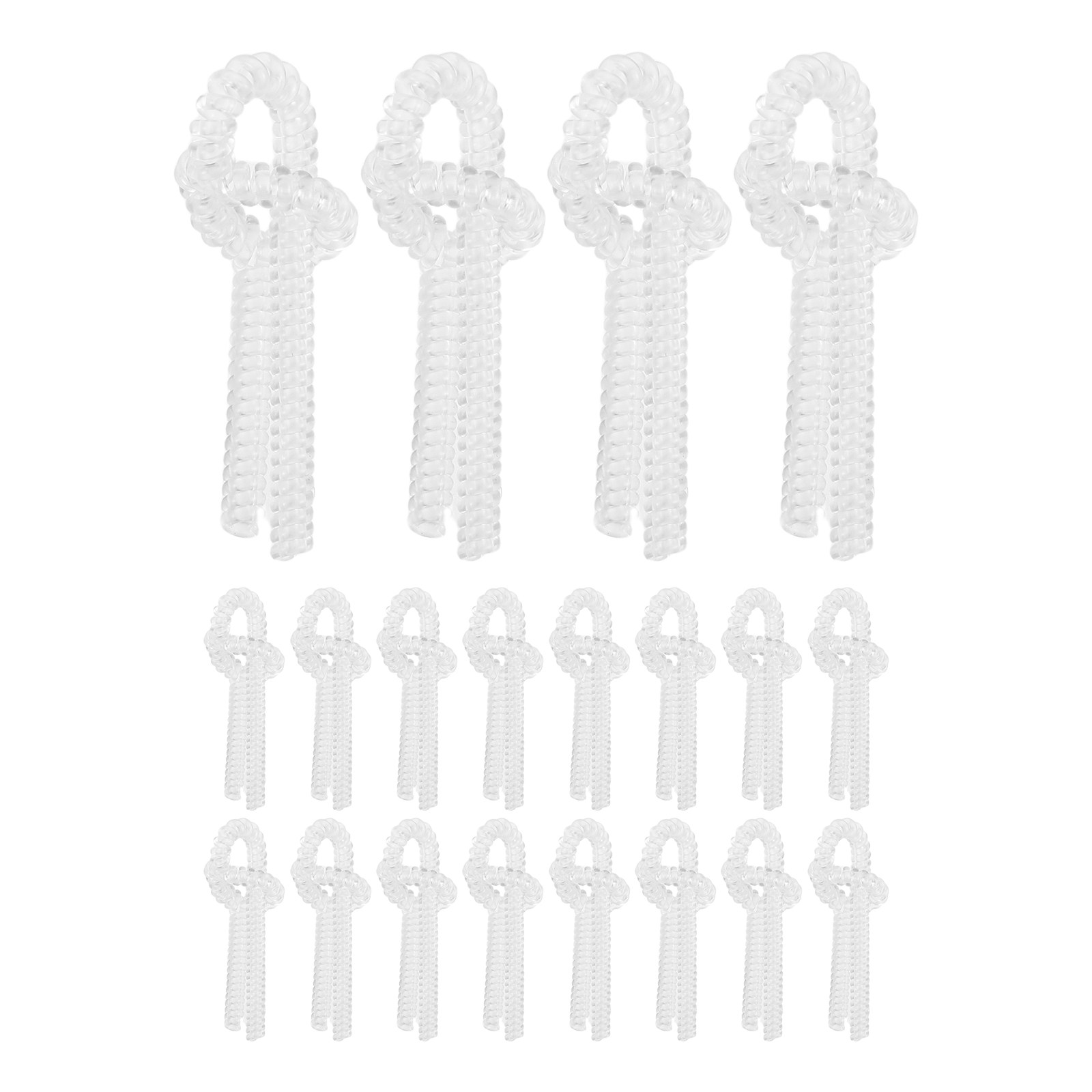 20Pcs Clear Rings Adjuster Inv - Jewelry Repair & Watches Durham Nc 评论和价格
