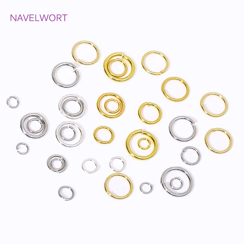 14K/18K Gold Plated Split Ring - Gold Plated Ring 评论和价格