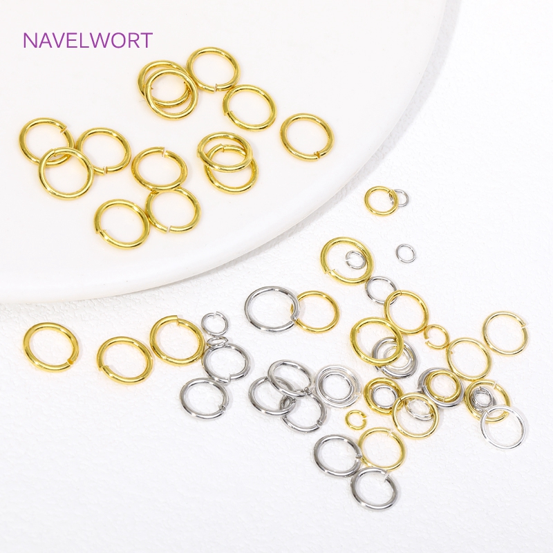 14K/18K Gold Plated Split Ring - Gold Plated Ring 评论和价格