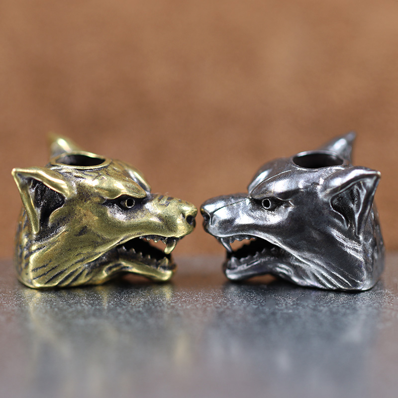 Animal Wolf Warriors Head Scul - Wolf Jewelry & Watches Tampa Reviews 评论和价格