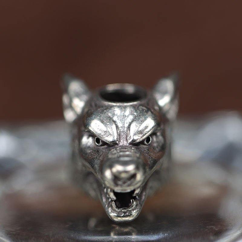 Animal Wolf Warriors Head Scul - Wolf Jewelry & Watches Tampa Reviews 评论和价格
