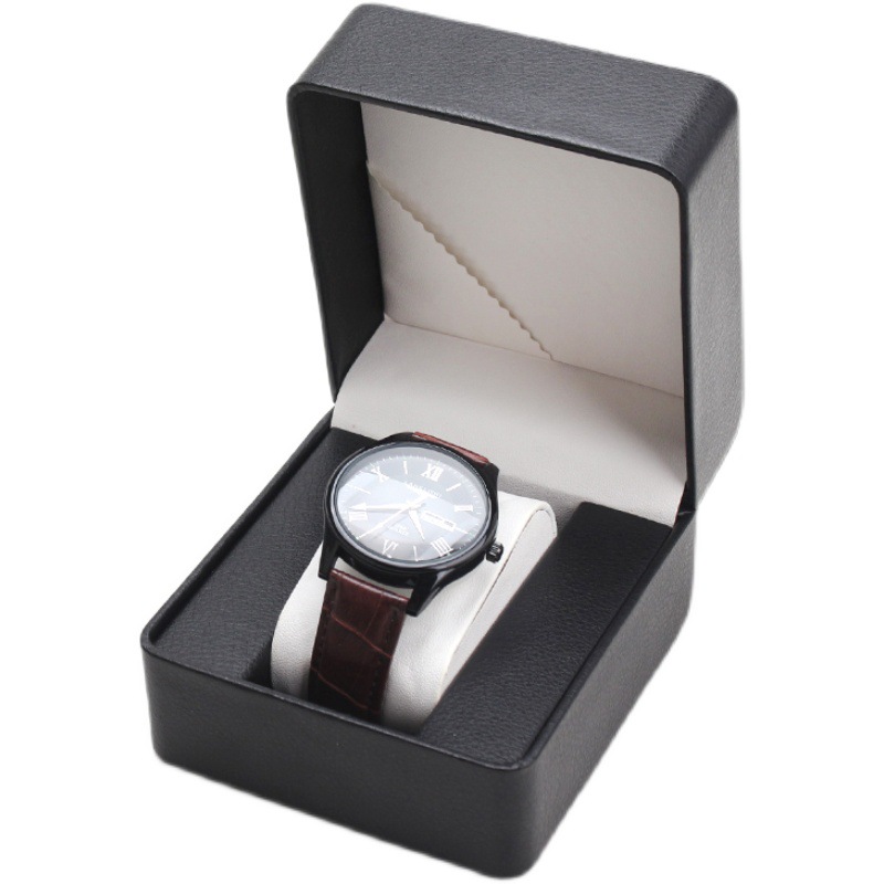 Watch Storage Box Pu Single Wa - Jewelry Type Watches 评论和价格