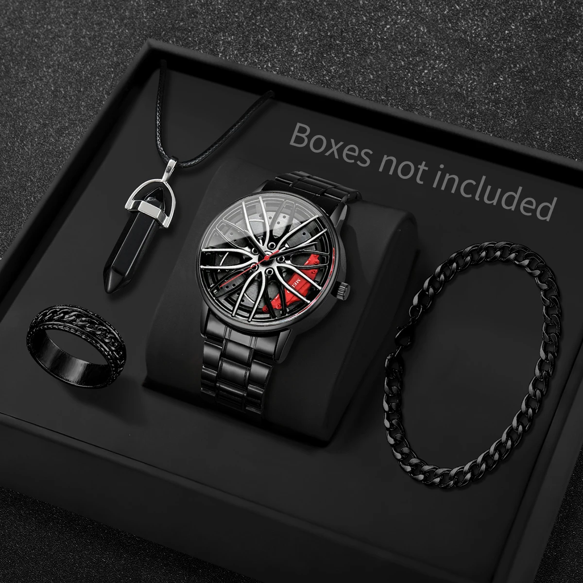 4PCS/Set Fashion 3d Car Wheel  - Jewelry Type Watches 评论和价格