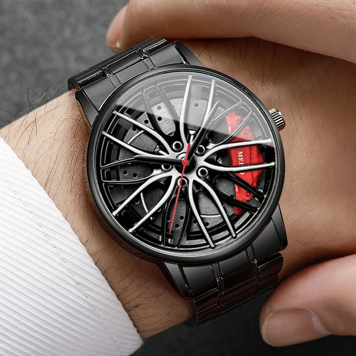 4PCS/Set Fashion 3d Car Wheel  - Jewelry Type Watches 评论和价格