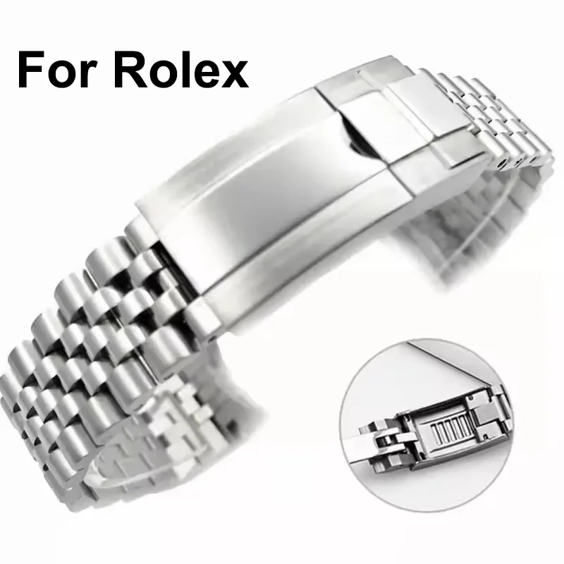 20mm Jubilee 904 Strap For Rol - Rolex Watch Datejust 评论和价格
