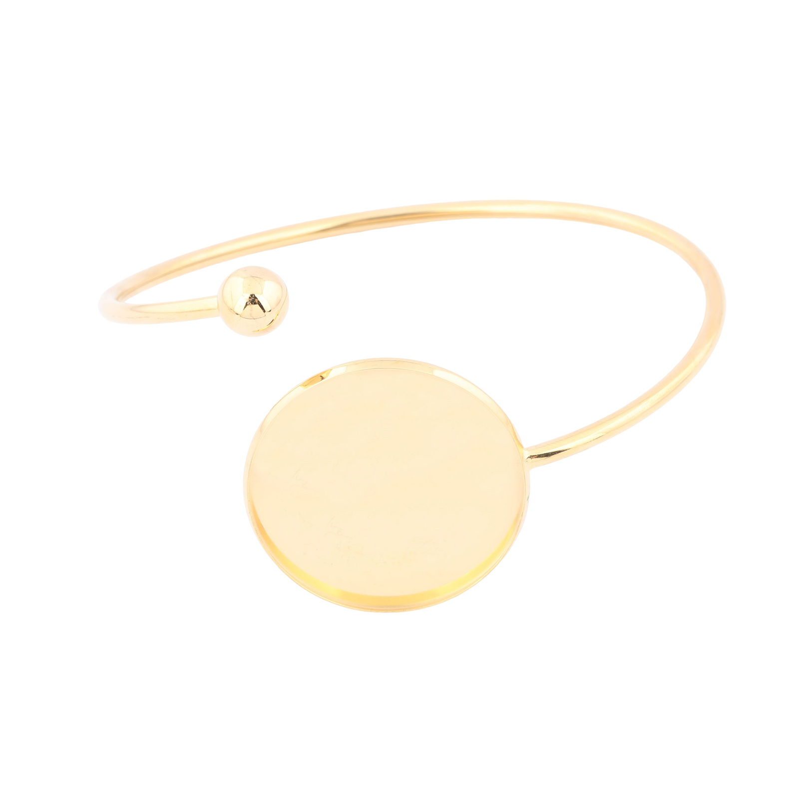 2pcs Fit 30mm Cabochon Bangle  - Cuff Bangle Bracelet 评论和价格