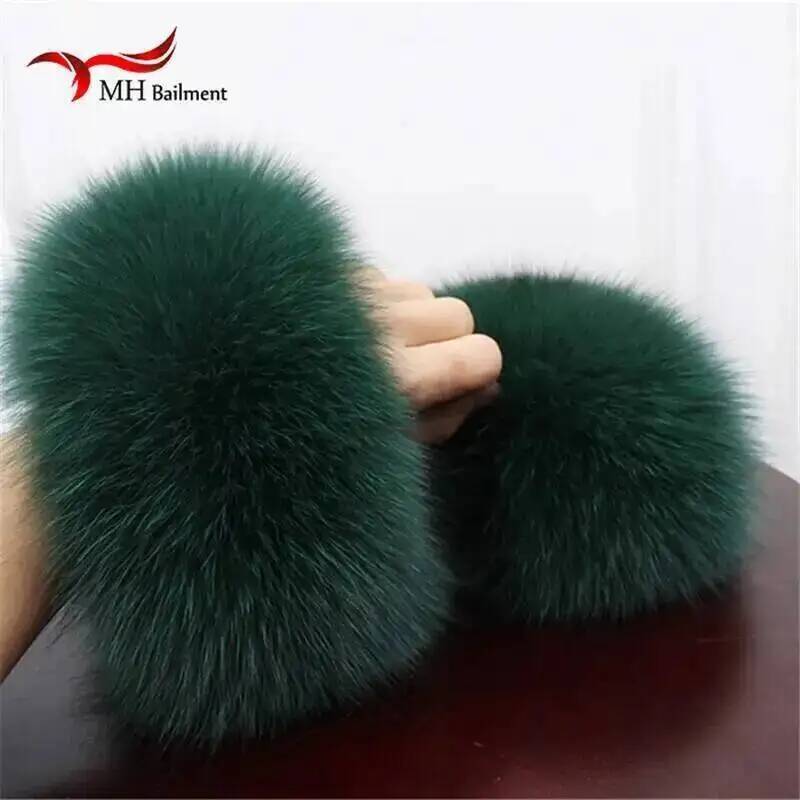 High Quality Fox Fur Cuffs Hot - Cuff Bangle Bracelet 评论和价格