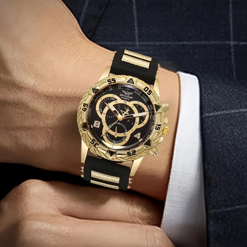 4‑Piece Luxury Men’s Watch and - Jewelry Type Watches 评论和价格