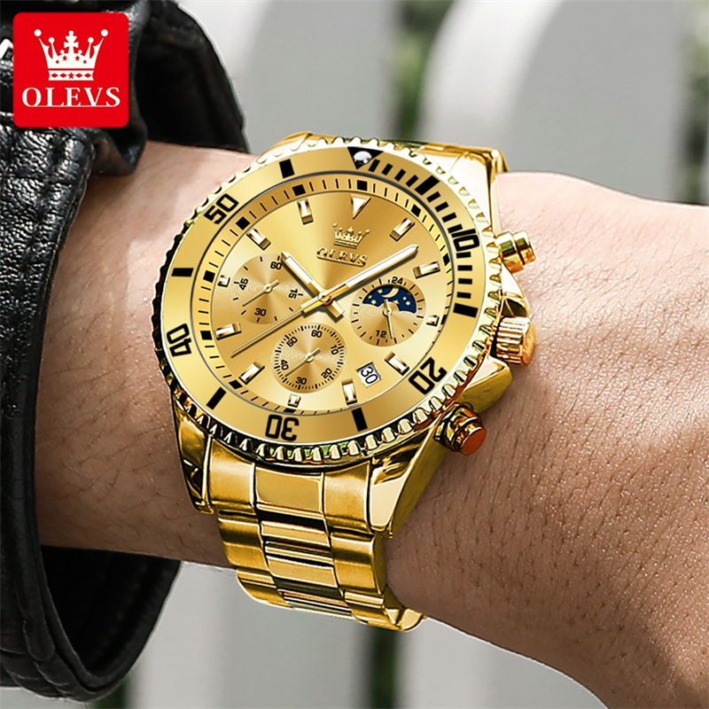 OLEVS Watch Men Top Brand Luxu - Jewelry Inspired Watches 评论和价格