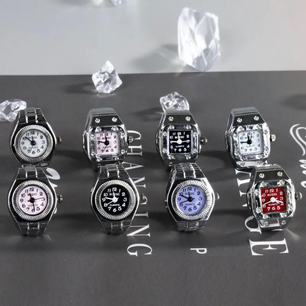 Creative Square Dial Ring Watc - Jewelry Type Watches 评论和价格
