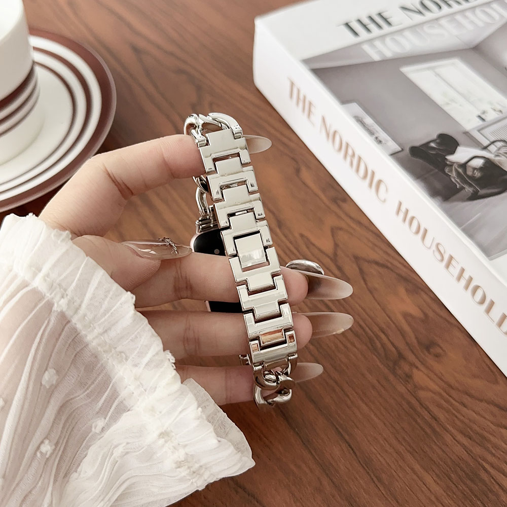 Metal Replacement Chain Bracel - Jewelry Type Watches 评论和价格