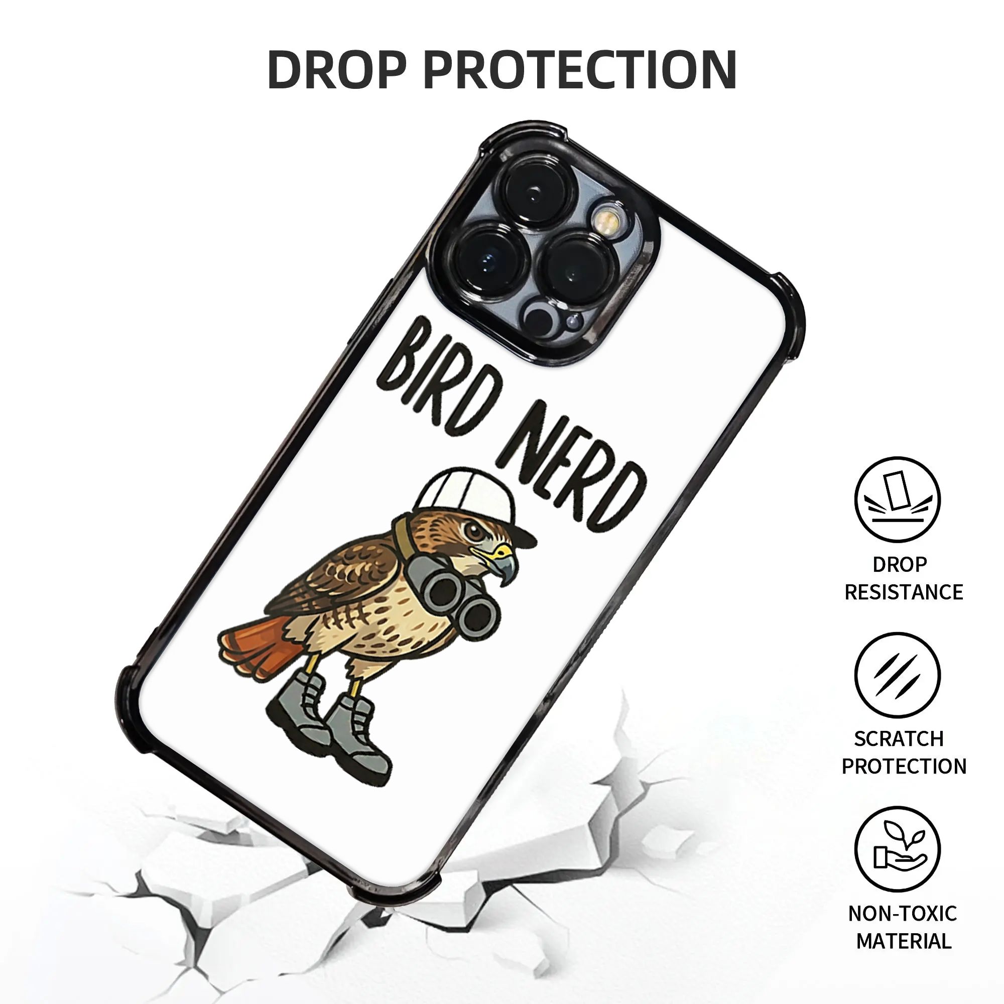 Funny Bird Nerd Watching Red T - Watches & Jewelry Repair Center New York Reviews 评论和价格