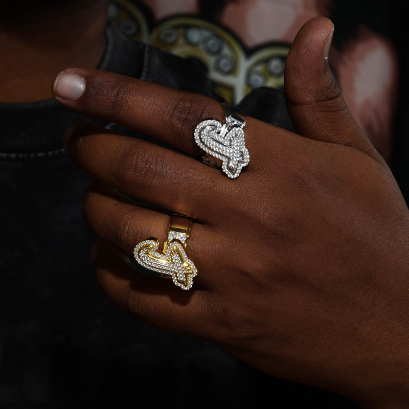 TUHE Iced Out Moissanite Custo - Statement Cocktail Ring 评论和价格
