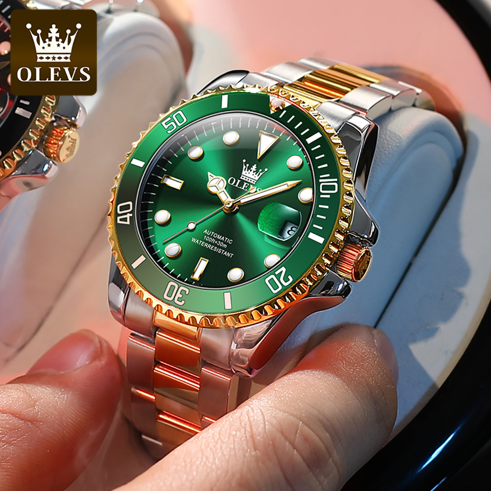 OLEVS 6650 Mechancial Watch fo - Rolex Watch Datejust 评论和价格