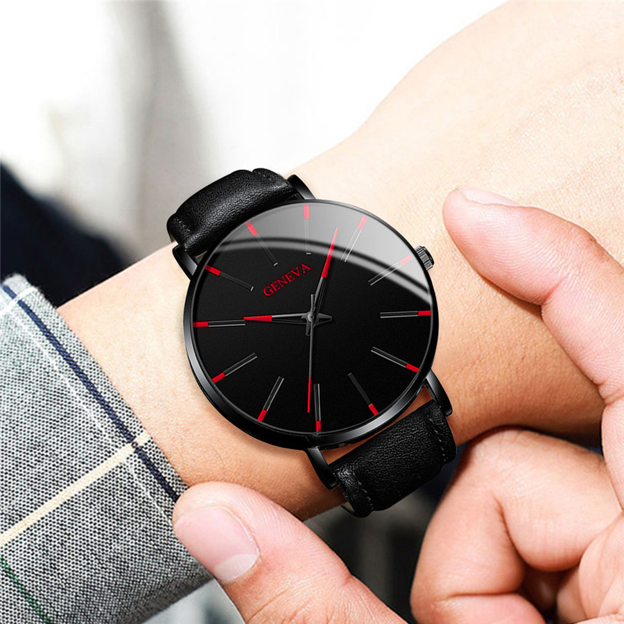 4PCS Fashion Ultra-thin Dial M - Jewelry Type Watches 评论和价格