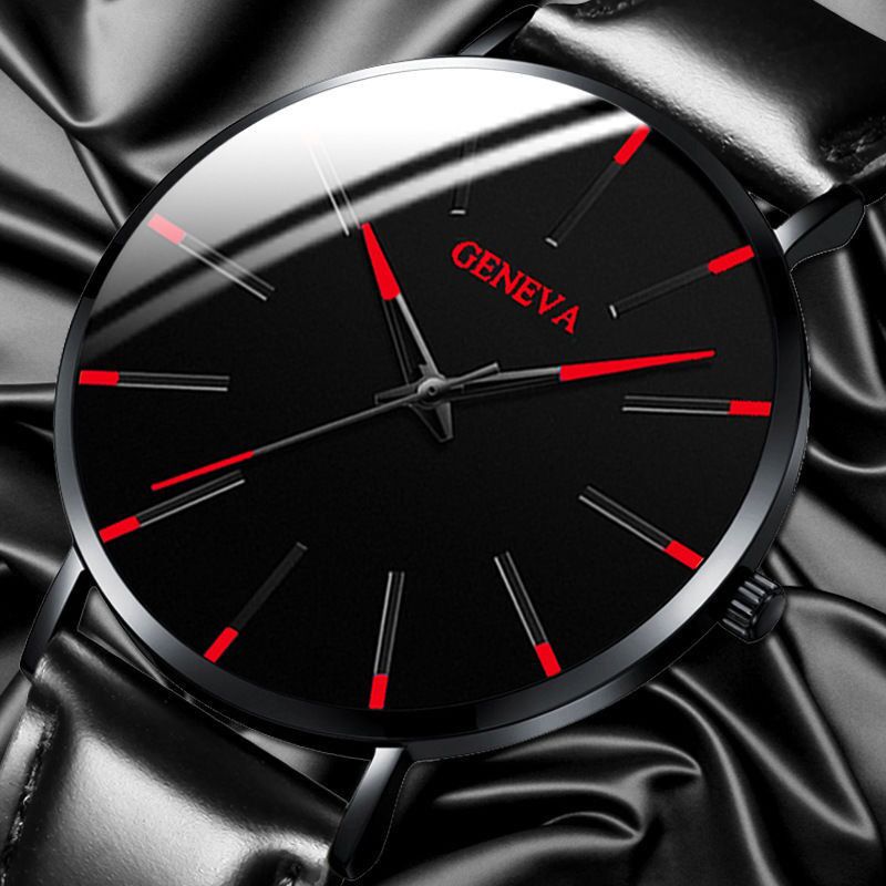 4PCS Fashion Ultra-thin Dial M - Jewelry Type Watches 评论和价格