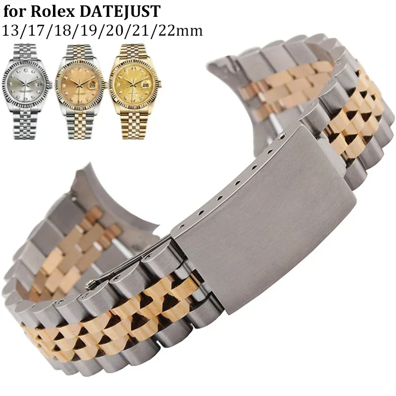 Stainless Steel Strap for Role - Rolex Watch Datejust 评论和价格