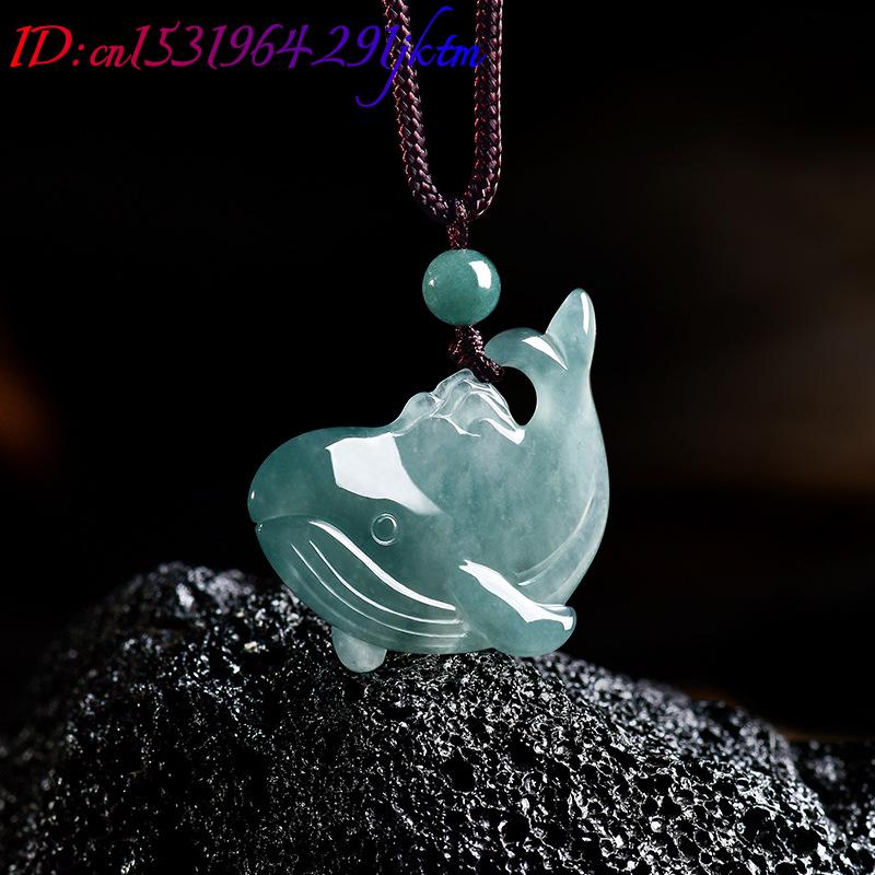 Natural Burmese Jadeite Whale  - Jewelry & Watches Spółka Z Ograniczoną Odpowiedzialnością Sp Z Oo 评论和价格