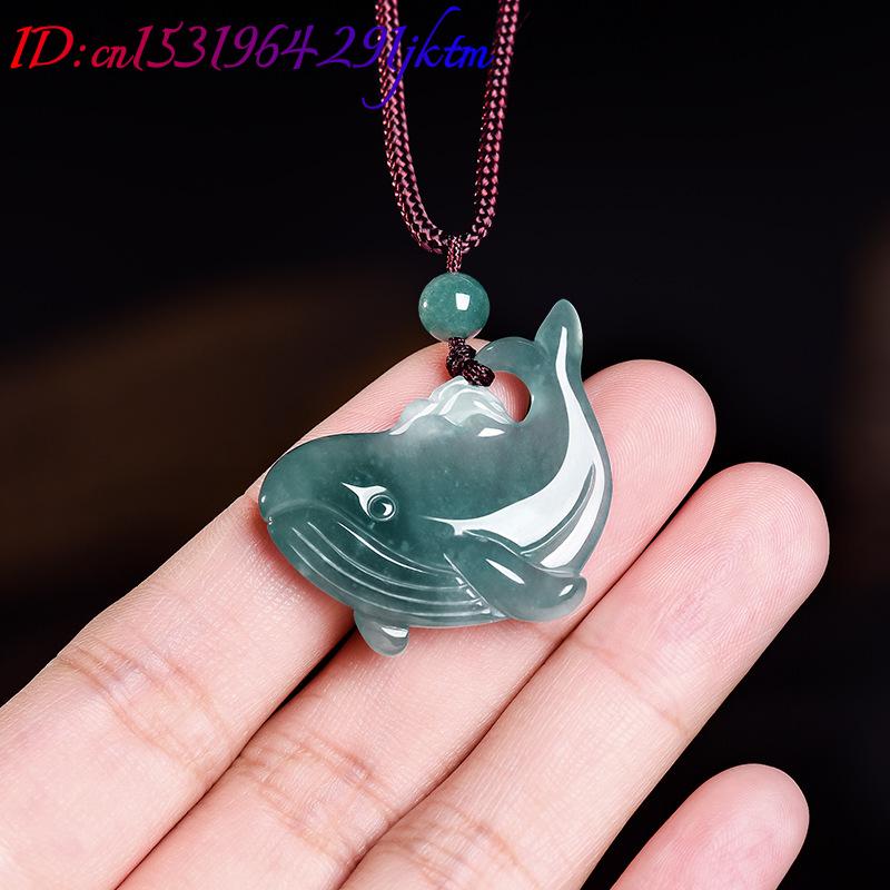 Natural Burmese Jadeite Whale  - Jewelry & Watches Spółka Z Ograniczoną Odpowiedzialnością Sp Z Oo 评论和价格