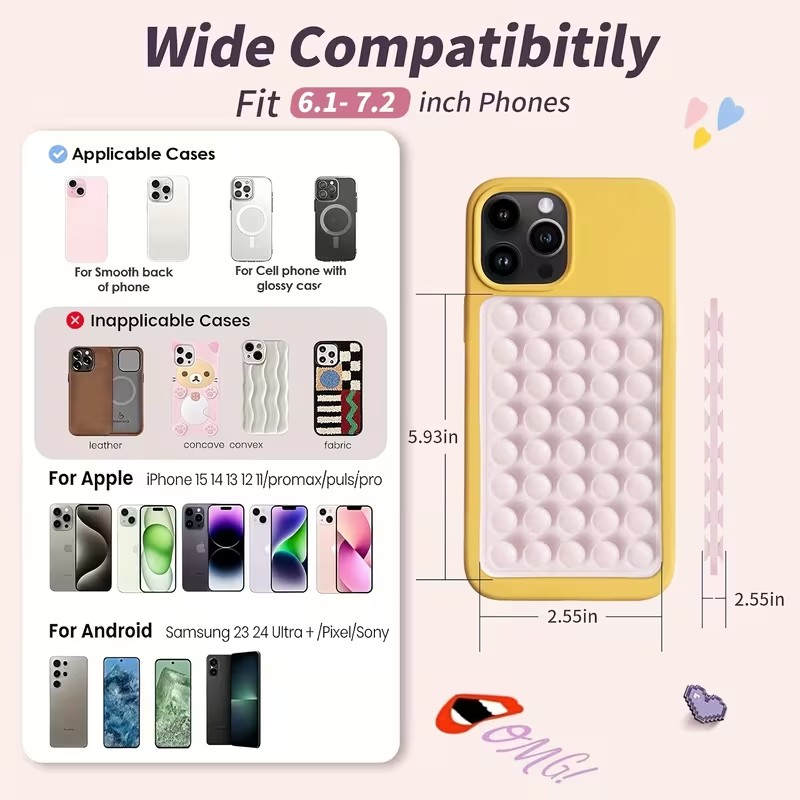 2-Pack Silicone Suction Phone  - Watches & Jewelry Repair Center New York Reviews 评论和价格