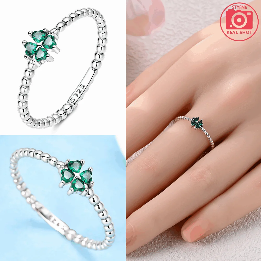 Fashion Ring 925 Silver Lucky  - Statement Cocktail Ring 评论和价格