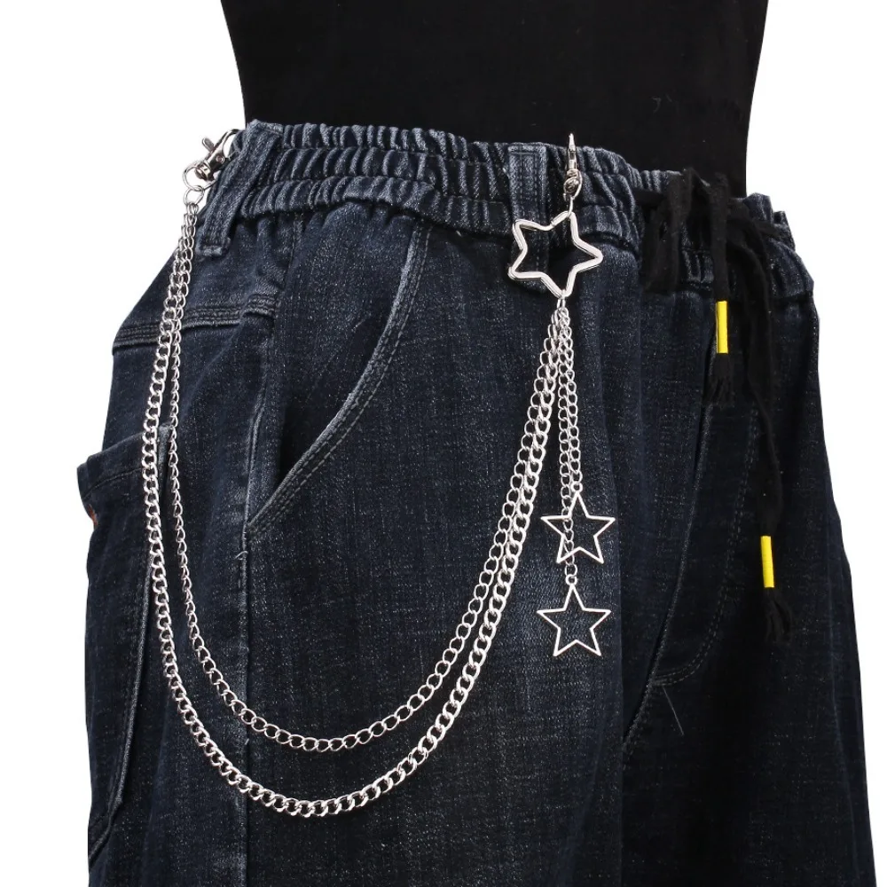 Charm Silver Color Stainless S - Hip Hop Chain Necklace 评论和价格