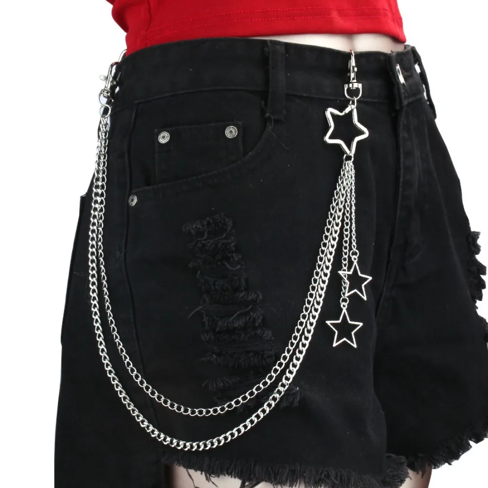 Charm Silver Color Stainless S - Hip Hop Chain Necklace 评论和价格