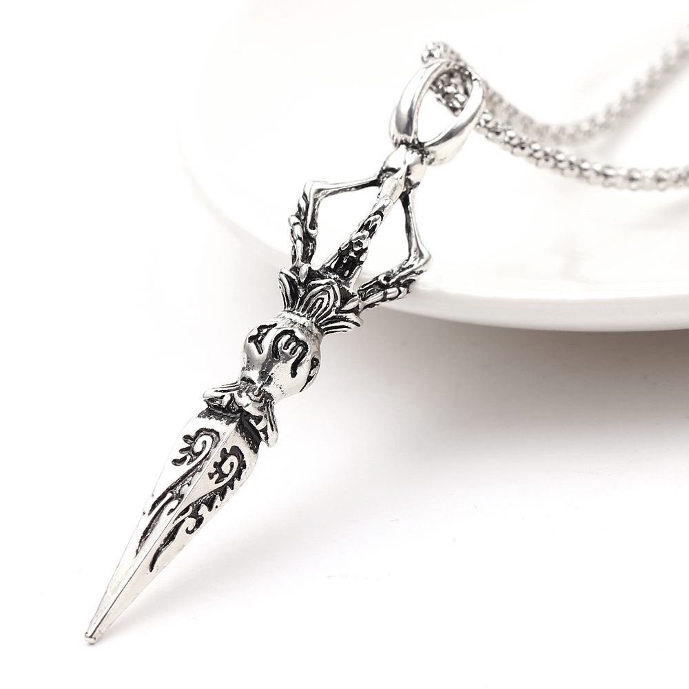 Vintage Punk Style Demon-Subdu - Hip Hop Chain Necklace 评论和价格