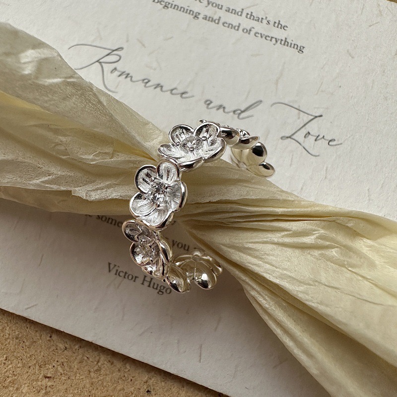 925 Sterling Silver Rings For  - Statement Cocktail Ring 评论和价格