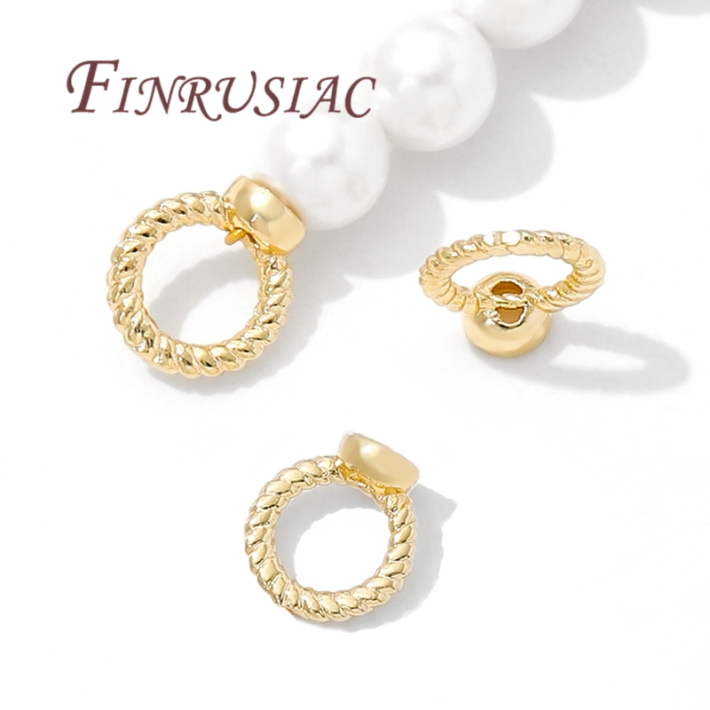7.5mm End Connecting Ring 18K  - Gold Plated Ring 评论和价格