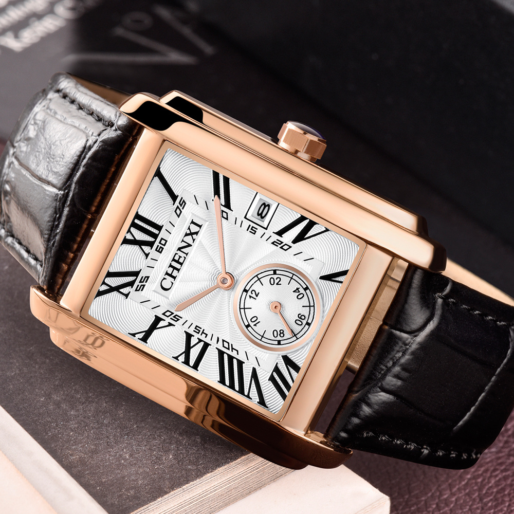 CHENXI 8216 Fashion Classic Sq - Jewelry Inspired Watches 评论和价格