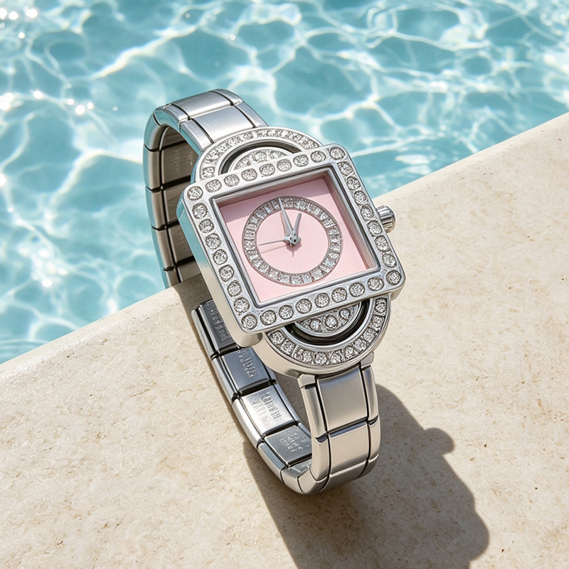 2026 Golden Square Watch Gift  - Jewelry Type Watches 评论和价格