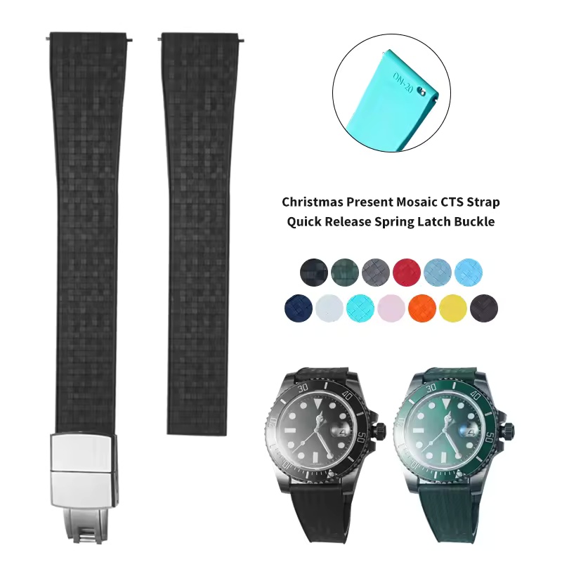 CTS FKM Rubber Watch Strap 16m - Rolex Watch Datejust 评论和价格