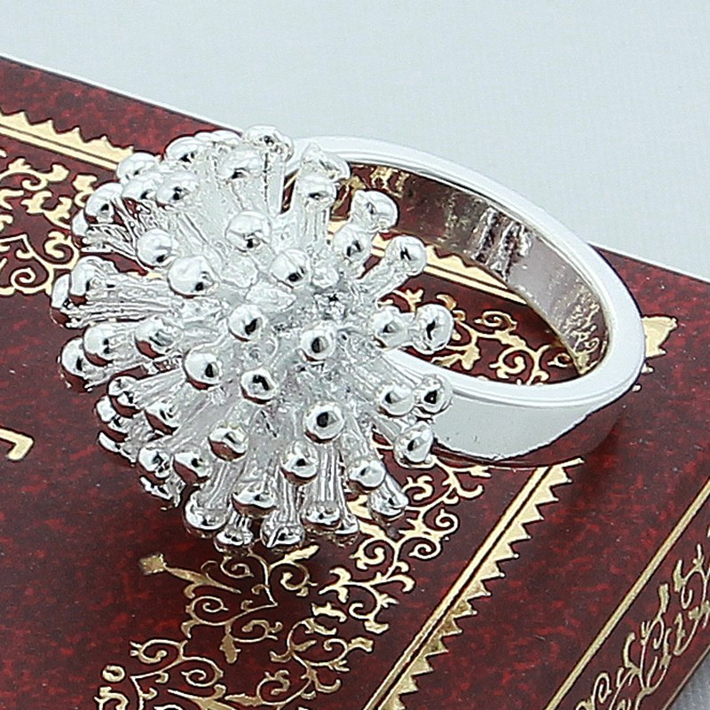 Sizes 5-10 925 Sterling Silver - Statement Cocktail Ring 评论和价格