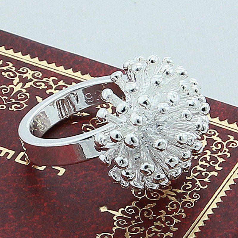 Sizes 5-10 925 Sterling Silver - Statement Cocktail Ring 评论和价格