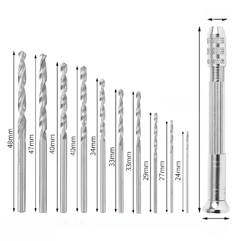 0.8-3.0mm Mini Hand Drill Wood - Watches & Jewelry Repair Center New York Reviews 评论和价格