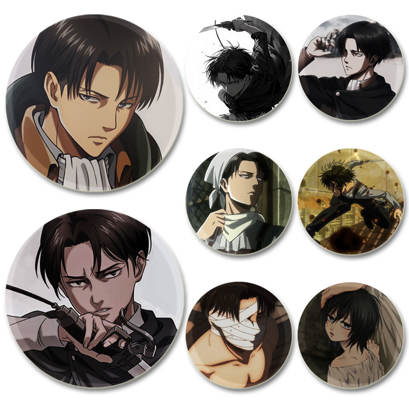58mm Levi Ackerman Anime Chara - Levi Jewelry & Watches Inc 评论和价格