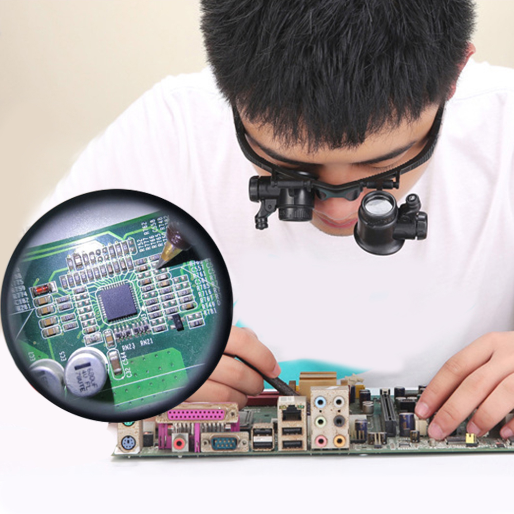 10-25X Head-Worn Magnifier wit - Jewelry Repair & Watches Durham Nc 评论和价格