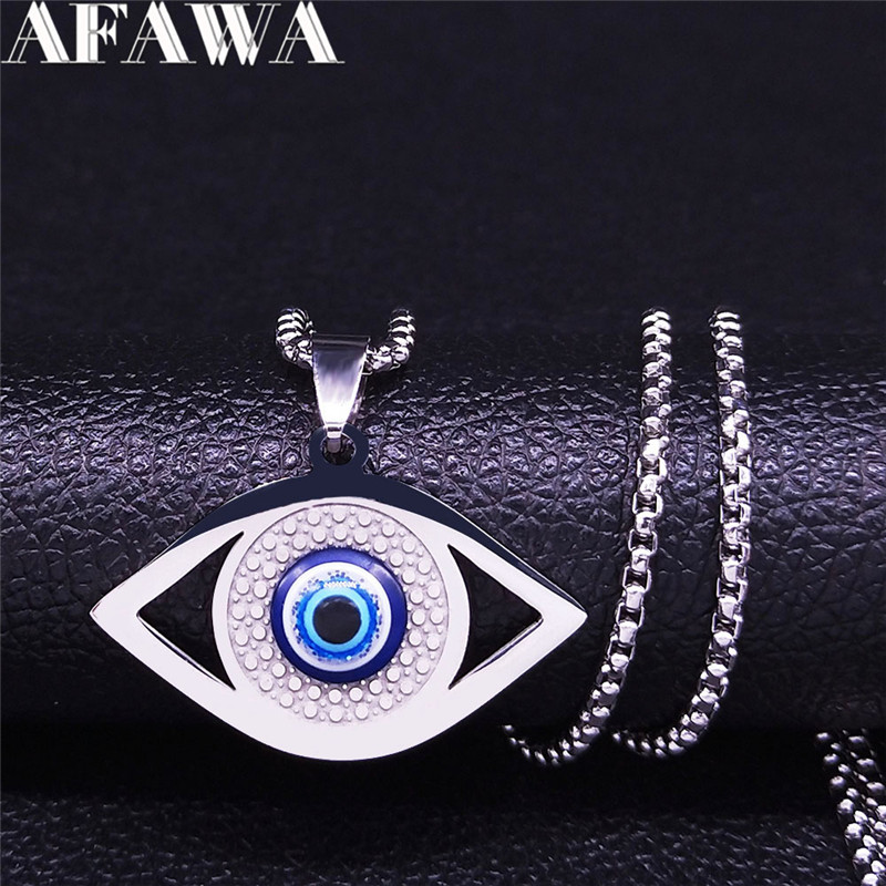 Islam Hamsa Evil Blue Eye Neck - Jewelry & Watches Spółka Z Ograniczoną Odpowiedzialnością Sp Z Oo 评论和价格