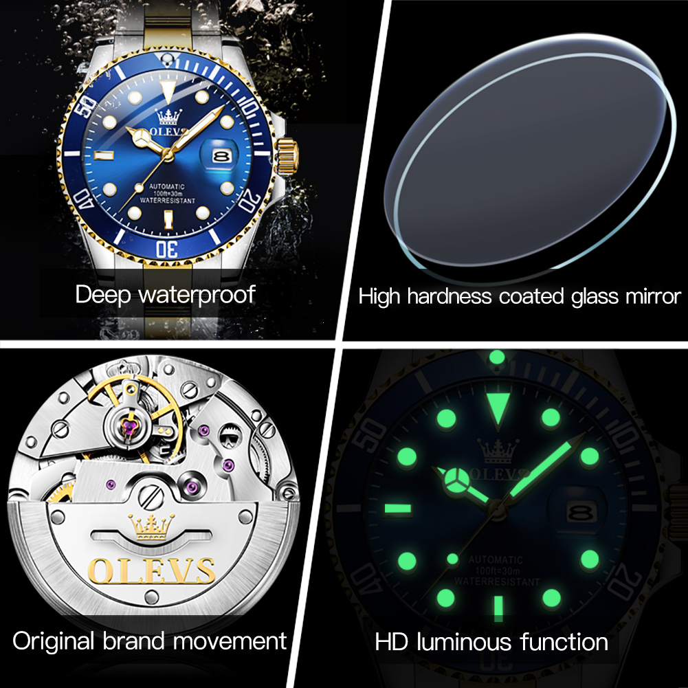 OLEVS 6650 Men Watch Classic O - Rolex Watch Datejust 评论和价格