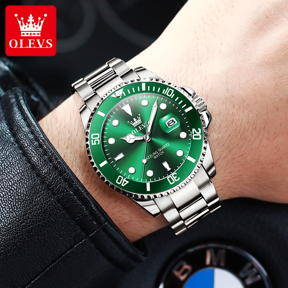 OLEVS Men's Watches 5885G Top  - Jewelry Inspired Watches 评论和价格