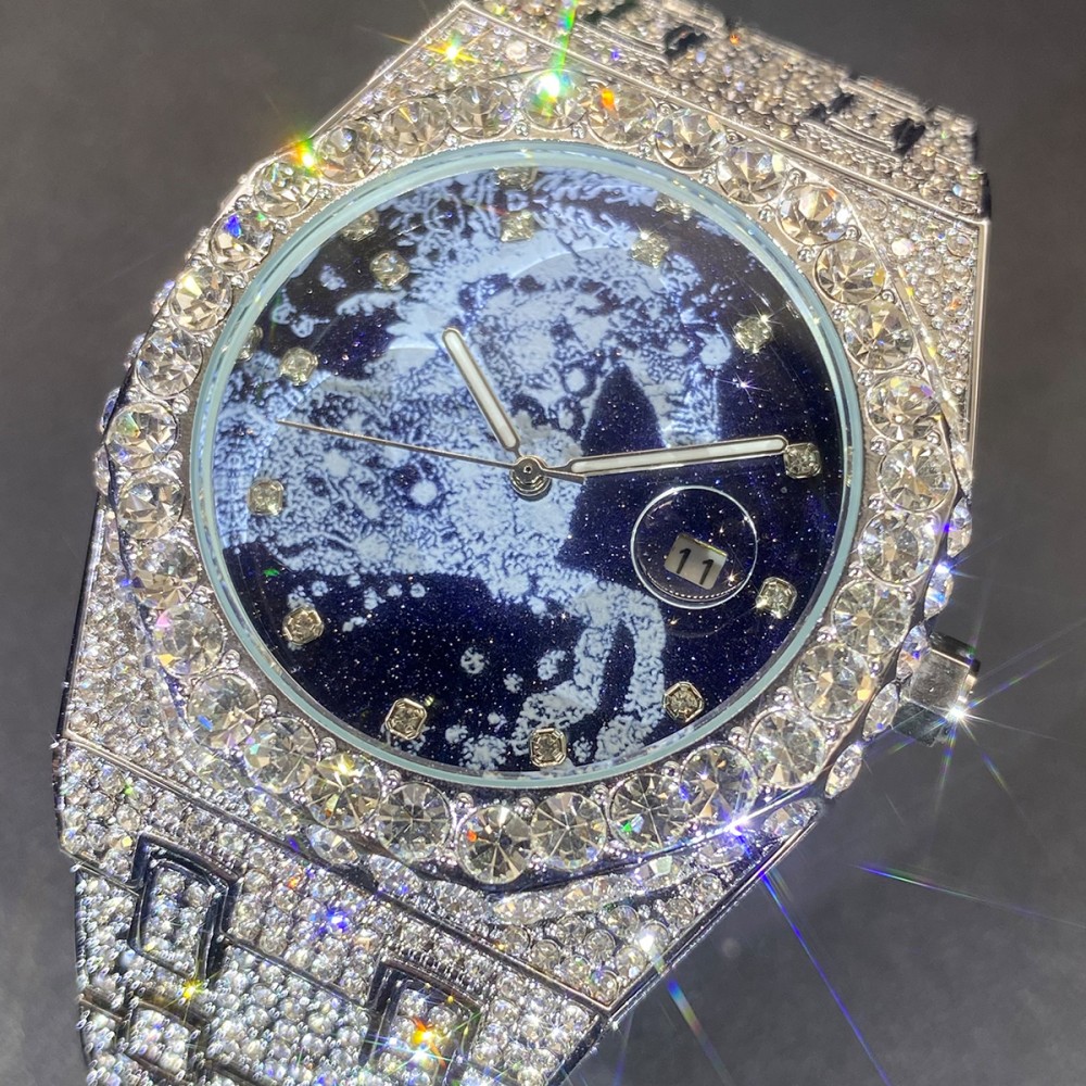 2026 Hip Hop Mens Quartz Watch - Jewelry Type Watches 评论和价格