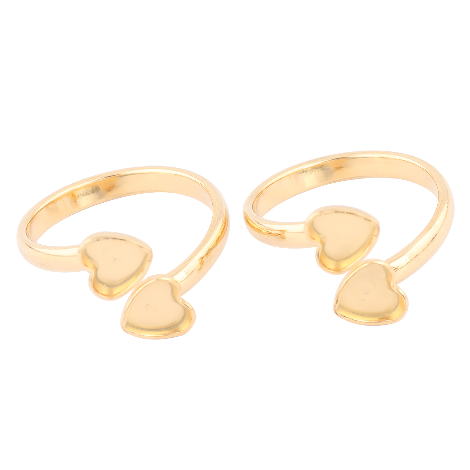 10pcs Stainless Steel Gold Pla - Gold Plated Ring 评论和价格