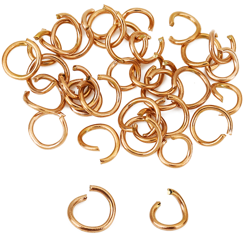 100pcs Rose Gold Plated Stainl - Gold Plated Ring 评论和价格