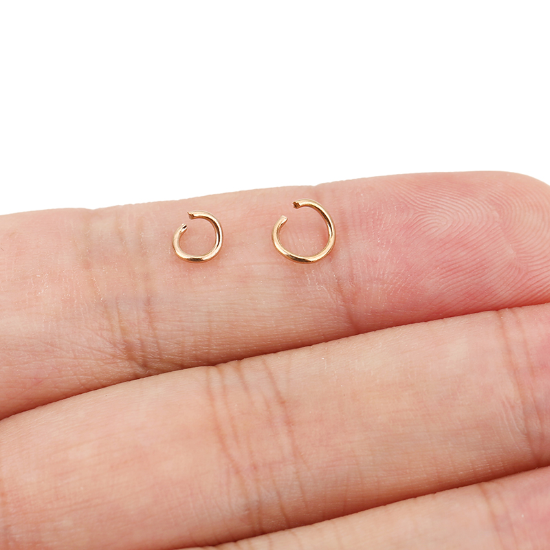 100pcs Rose Gold Plated Stainl - Gold Plated Ring 评论和价格