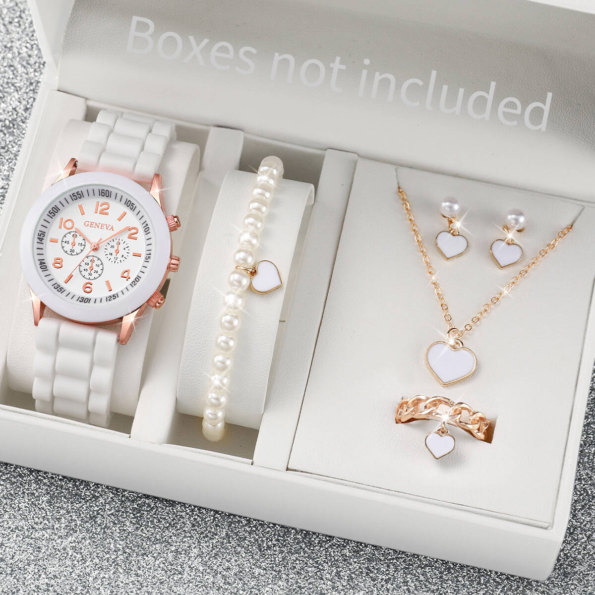 5/6PCS Fashion Women Watches J - Mystery Jewelry Jar Watches 评论和价格