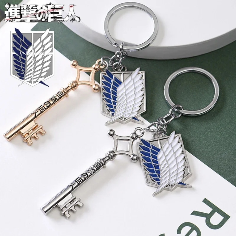 Attack on Titan Metal Keychain - Levi Jewelry & Watches Inc 评论和价格