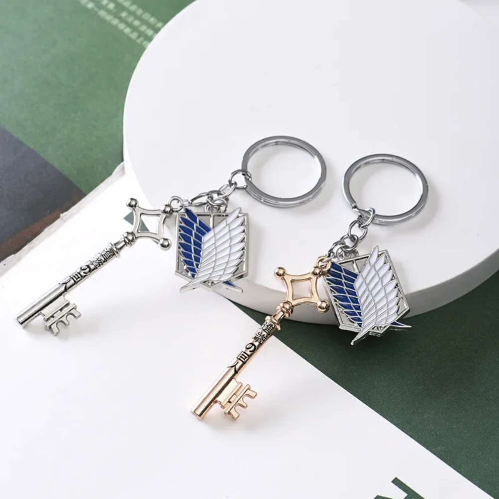 Attack on Titan Metal Keychain - Levi Jewelry & Watches Inc 评论和价格